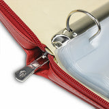 strap folio bordeaux/cream