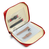 strap folio bordeaux/cream