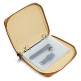 strap folio brown/beige