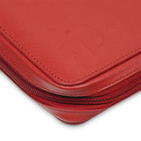 strap folio bordeaux/cream