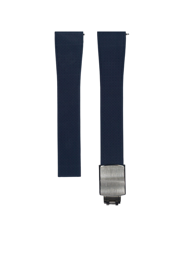 20mm navy blue TROPIC Rubber CTS Strap