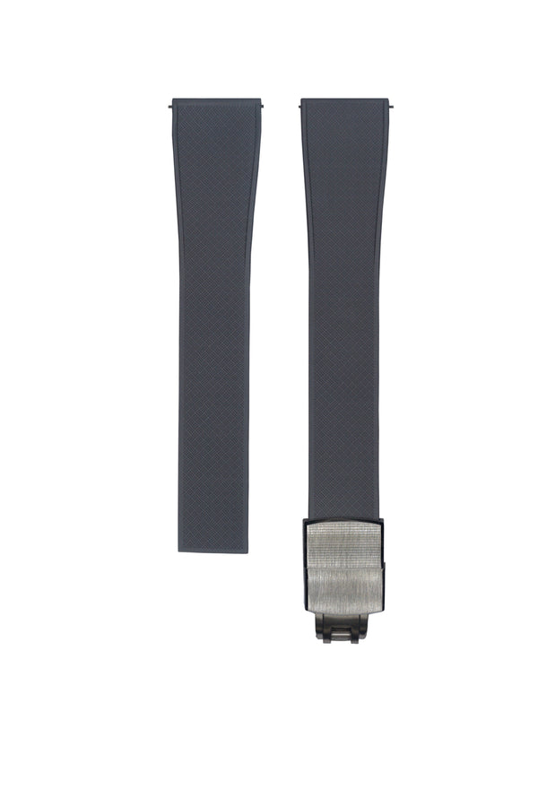 20mm grey TROPIC Rubber CTS Strap