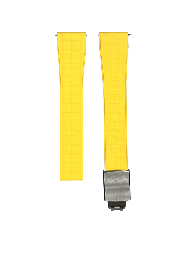 20mm yellow MOSAIC Rubber CTS Strap