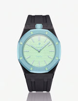 FKM Rubber Strap & Case For AP x Swatch Royal Pop Blaue Acht