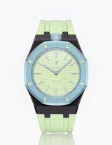 FKM Rubber Strap & Case For AP x Swatch Royal Pop Blaue Acht