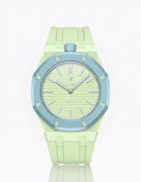 FKM Rubber Strap & Case For AP x Swatch Royal Pop Blaue Acht