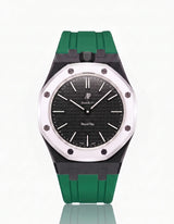 FKM Rubber Strap & Case For AP x Swatch Royal Pop Ocho Negro
