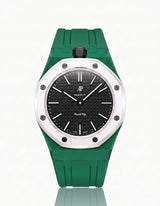 FKM Rubber Strap & Case For AP x Swatch Royal Pop Ocho Negro