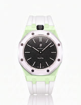 FKM Rubber Strap & Case For AP x Swatch Royal Pop Ocho Negro