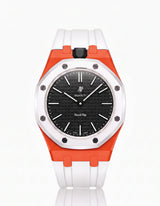FKM Rubber Strap & Case For AP x Swatch Royal Pop Ocho Negro