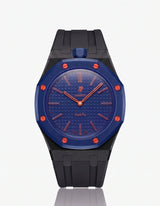FKM Rubber Strap & Case For AP x Swatch Royal Pop Orenji Hachi