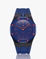 FKM Rubber Strap & Case For AP x Swatch Royal Pop Orenji Hachi