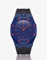 FKM Rubber Strap & Case For AP x Swatch Royal Pop Orenji Hachi