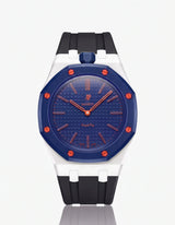 FKM Rubber Strap & Case For AP x Swatch Royal Pop Orenji Hachi
