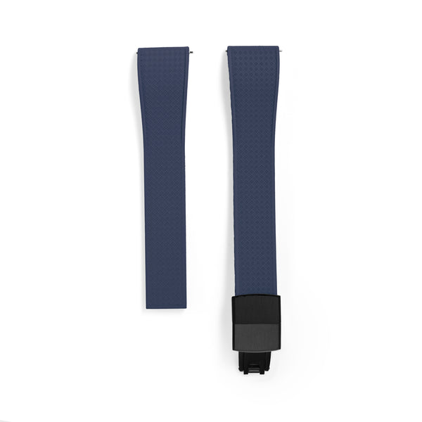 20mm Navy Blue TROPIC Rubber CTS Strap