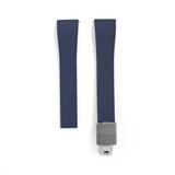 20mm Navy Blue TROPIC Rubber CTS Strap