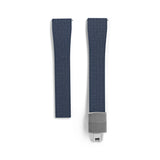 20mm Navy Blue MOSAIC Rubber CTS Strap