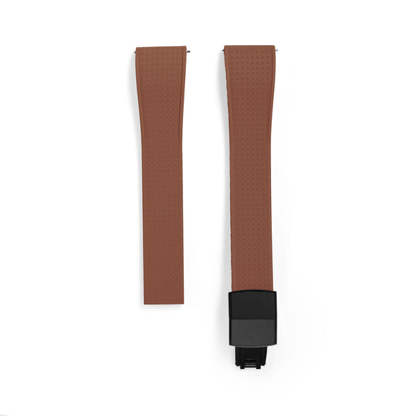 20mm Brown TROPIC Rubber CTS Strap