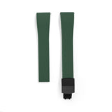 20mm Green TROPIC Rubber CTS Strap