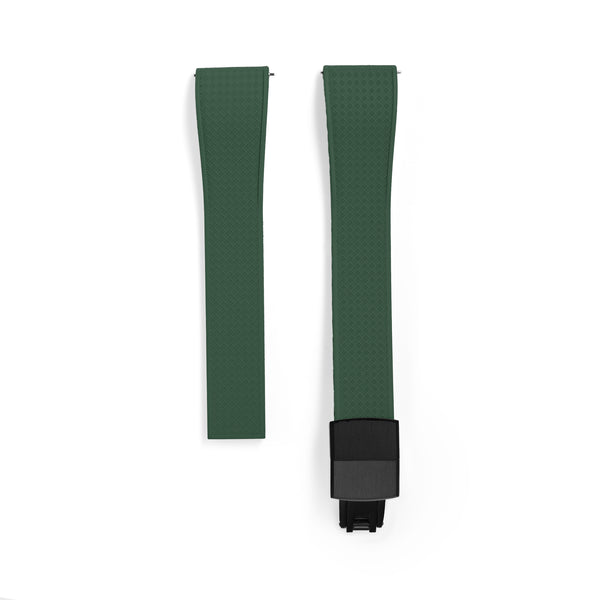 20mm Green TROPIC Rubber CTS Strap