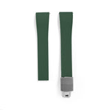 20mm Green TROPIC Rubber CTS Strap