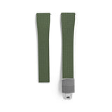 20mm Green MOSAIC Rubber CTS Strap