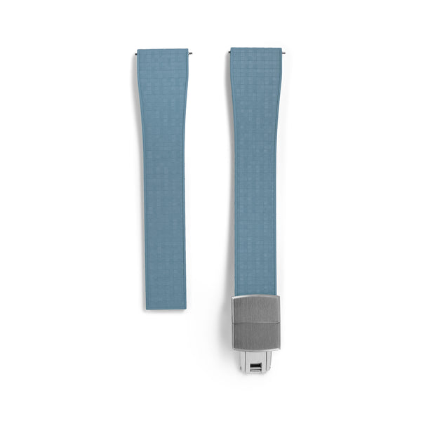 20mm baby blue MOSAIC Rubber CTS Strap