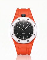 FKM Rubber Strap & Case For AP x Swatch Royal Pop Ocho Negro