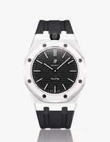 FKM Rubber Strap & Case For AP x Swatch Royal Pop Ocho Negro