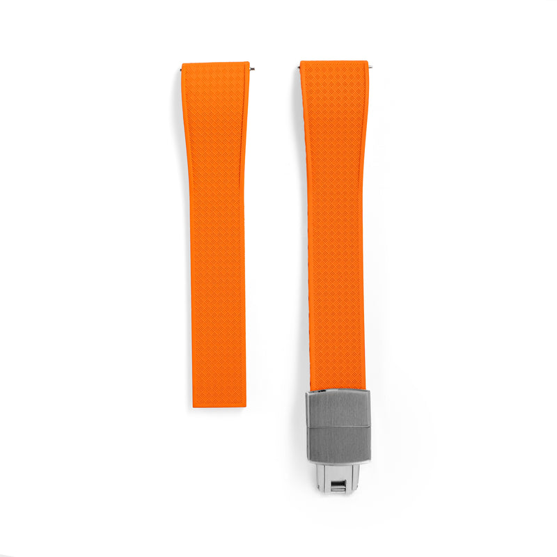 20mm Orange TROPIC Rubber CTS Strap