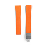 20mm Orange MOSAIC Rubber CTS Strap