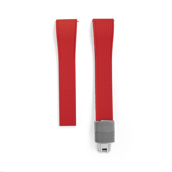 20mm Red TROPIC Rubber CTS Strap