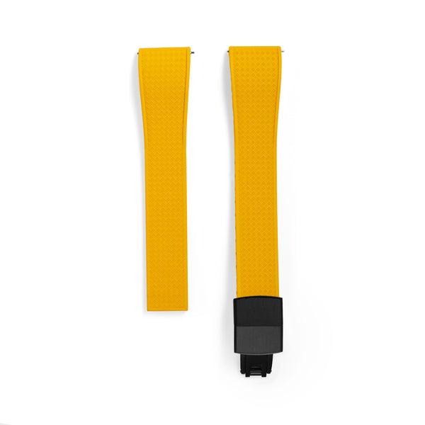 20mm Yellow TROPIC Rubber CTS Strap