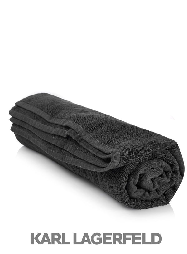 Black Beach Towel AP Style