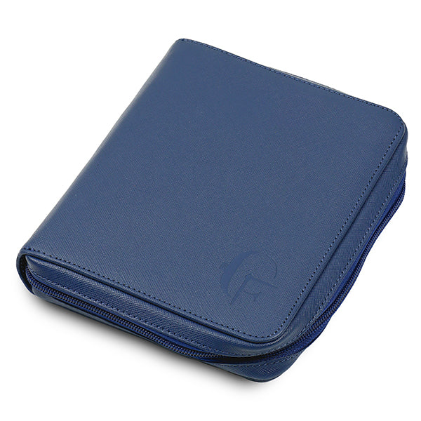 strap folio navy blue/grey