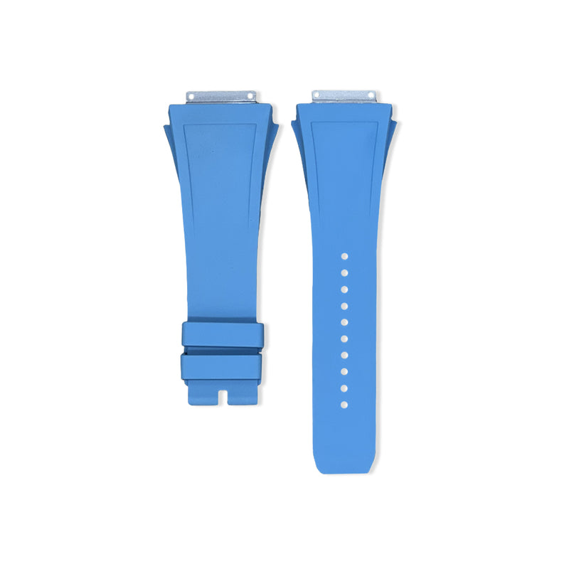 FKM Vulcanized Blue Marbella strap for RM