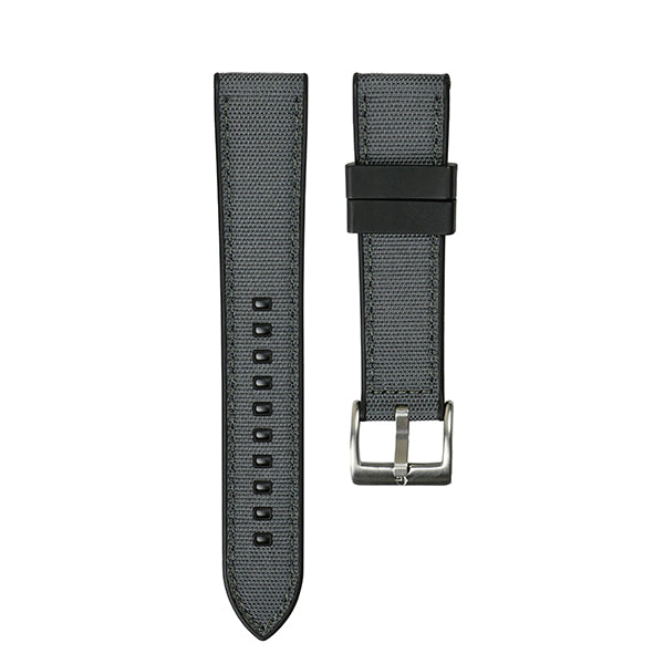 20mm Hybrid strap black/grey