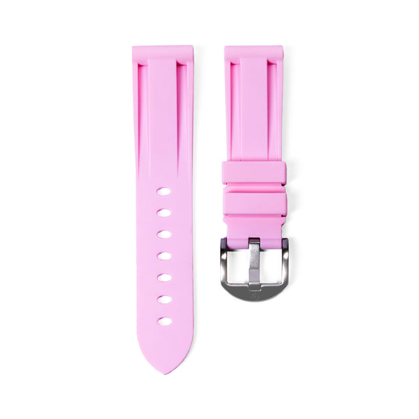 22mm Pink Rubber Strap